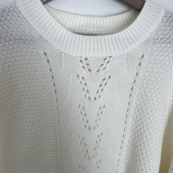 SHEIN NWT size S cream sweater - Picture 3 of 6